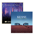 De nieuwe CD's van Keane en Florence & the Machine.
