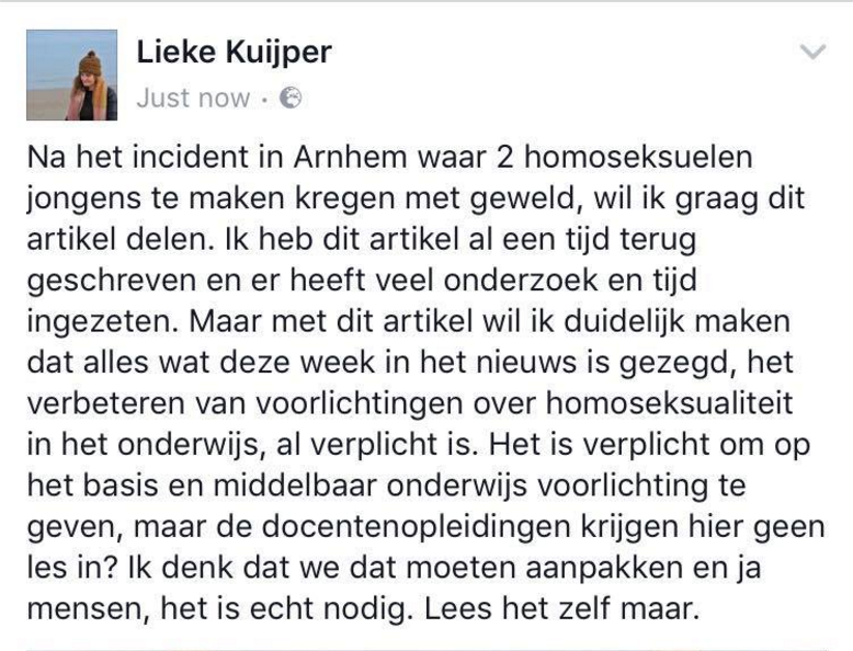 Lieke Voorlichting